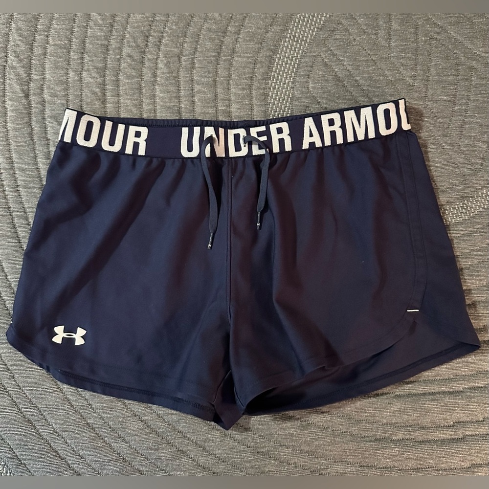 Under Armour Navy Women's Loose Fit Shorts